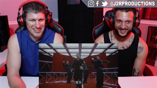 机翻中字 外国人看GOT7 'PYTHON' MV (Performance ver.) REACTION!!!