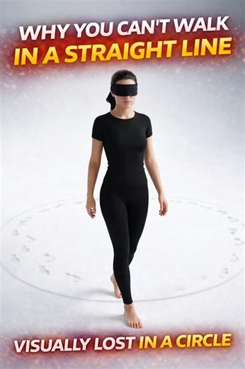 Why You Can’t Walk in a Straight Line Blindfolded