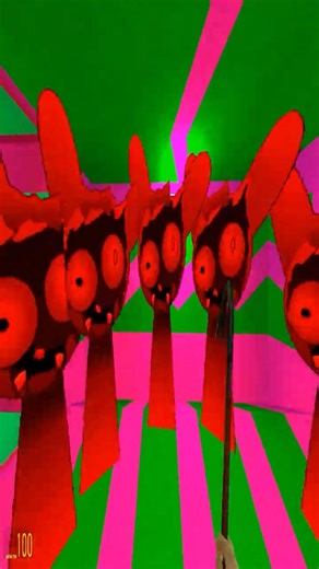 Pink Piramixed Sprunki CHASE In Parallax Nextbot Gmod