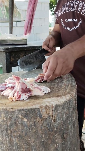 When Passion Meets Precision 🔪 | Mutton Cutting Bliss #shortsfeed #meat #mutton
