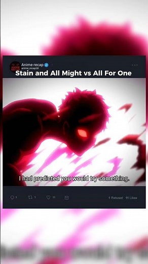 All For One Dominated Again | My hero academia Final Season | Stain | all might