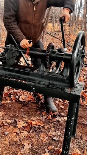 Manual Metal Lathe Work Tool with Large Gear Ratio #worktool