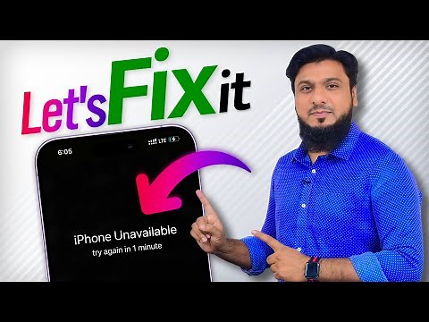 iPhone Unavailable Fix | How to Unlock Unavailable iPhone without iTunes