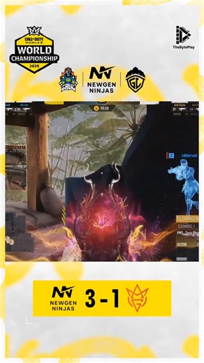 Byte Play | NewGen Ninjas close it out! A dominant 3-1 victory over Amigos seals the series.The Ninjas are moving on! #NewGenNinjas #Amigos #Esports... | Instagram