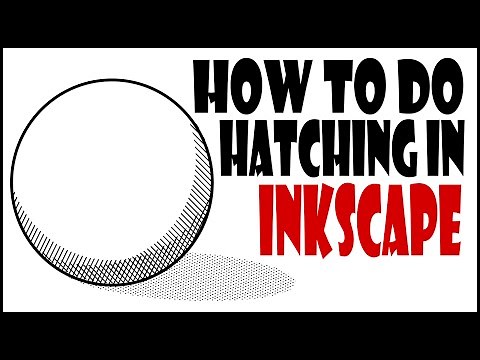 Inkscape Tutorials For Beginners- How To Do Hatching In Inkscape.