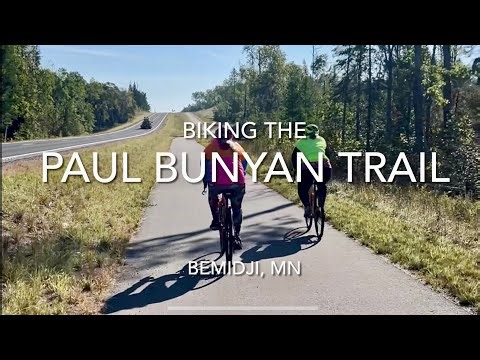 Biking the Paul Bunyan Trail-Bemidji
