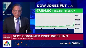 Inflation rate hit 3.0% in September, lower than expected, long-awaited CPI report shows