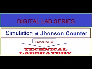 Jhonson Counter || Simulation in Proteus 8 Professional || Digital Lab Series