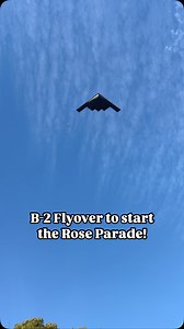 20K views · 367 reactions | The United States Air Force B-2 Spirit kicked off the Rose Parade with a beautiful flyover. The B-2 brings massive firepower to bear, anytime, anywhere on the globe.  | Rose Parade | Facebook