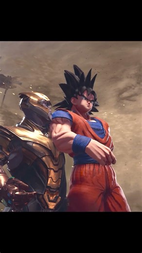 Thanos Insane Fatality on Goku #shorts #mk1 #gaming