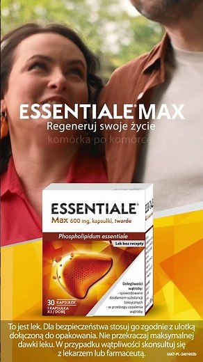 Essentiale MAX | Regeneruj swoje życie komórka po komórce