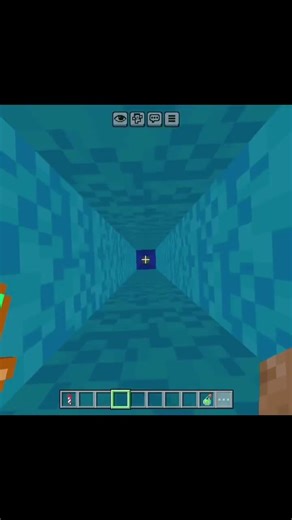 Minecraft infinite rainbow.