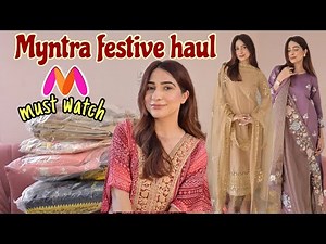 Best Myntra HAUL so far!! MUST WATCH 🌸#myntrahaul #myntra