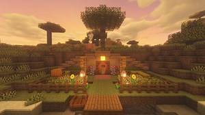 Minecraft | How to Build a Hobbit Hole Minecraft Map