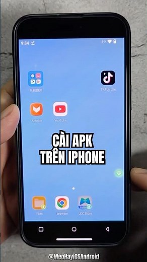 Install Apk On iPhone #apktrenios #meohayiosandroid