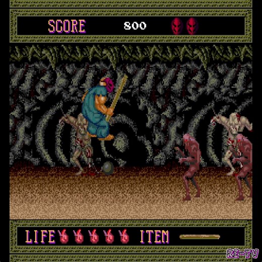 Splatter House (Turbo-Graphix 16) Marketing for the game heavily emphasized its violent nature; for example, the TurboGrafx-16 port of Splatterhouse had a faux parental advisory warning printed on the front of the box that read, "The horrifying theme of this game may be inappropriate for young children... and cowards." #videogames #arcade #retro #gaming #classic | Retro-Entertainment TV