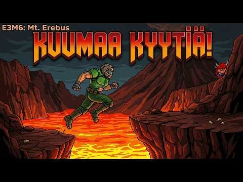 DOOM E3M6: Mt. Erebus – Laavaa, lohkareita ja avointa helvettiä! 🧔🌋
