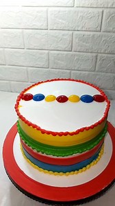 7.9K reactions · 85 shares | 2kg Rainbow  cake Designs unique cake Design #cakeart #cakedecorating #decoration #birthday #cake | Imran Imran Alam | Facebook