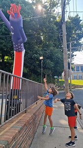 38K views · 317 reactions | Every air dancer balloon, same reaction, same dance moves, every single time.  You gotta love them! #KidsBeingKids #PureJoy #AirDancer #FamilyAdventures #FamilyFun #TravelWithKids #BoatLife #FollowThe5un | Follow the 5un | Facebook