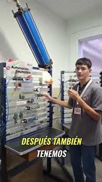 ⚙️ Así se enseña automatización y neumática en una escuela secundaria #rosario #podcast