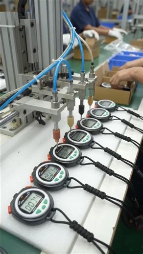 🎬 TitleHow Tricolour Stopwatches Are Made in Factory 🇮🇳 | Full Manufacturing process