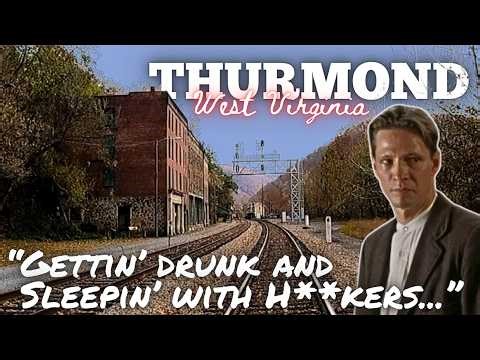 This was once the 'Wild West' of Appalachia || Thurmond West Virginia 🇺🇸