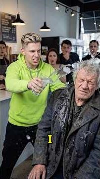 The old man wanted a glass of water,but was humiliated until the identity #respect