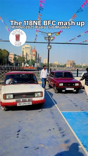Dr Sambit Patnaik on Instagram: "MAKING from UNWANTED to THE MOST WANTED so much so that even they want it now for the 🤑…. When legends gather, history parks itself by the sea. Fiat 124 DNA 🇮🇹 reborn as 118 NE & 1.38 D, lined up in numbers India has never seen — at the pier of Radio Club. This wasn’t a meet. This was a movement. Bombay Fiat Club Mega Meet • 14.12.2025 #BombayFiatClub #Fiat124 #118NE #138D #ClassicCarsIndia #VintageCarCulture #ItalianEngineering #RadioClubMumbai #ClassicCarGat