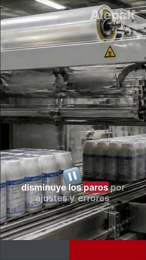 Los beneficios clave de la automatización #alepak #termoencogible #empaqueinteligente