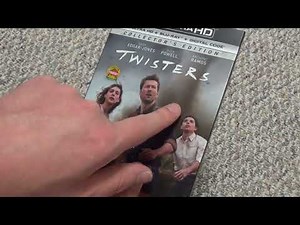 Twisters 4K Ultra HD + Blu-Ray + Digital Code Collector's Edition Unboxing