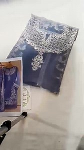 2.8K views · 70 reactions | Agha Noor Hit Code New Arrival 殺 Beautiful Colour  Mashaallah Price:5,150/- Fixed with 250/- Delivery charges Apply Fixed Rate For And Details please contact us at+923122354695 Fabric Details Shirt Organza Dupatta Organza Ready To Wear Soft Malai crab Trouser Soft Malai crab inner Shirt lenght 44 Shirt width 34 2.5 Meter Dupatta | Ever Best Collection | Facebook