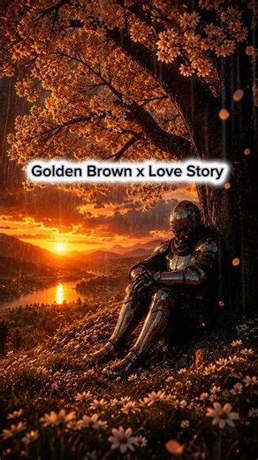 Golden Brown x Love Story | 3 Hours Loop (Rain Sounds) #goldenbrown #lovestory #fantasy