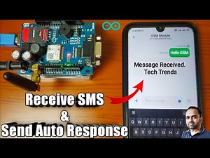 How To Receive SMS in GSM Module and Send Automatic Response using GSM SIM 800 Module