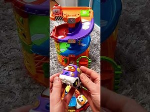 Vtech Spiral Tower | Vtech Toot Toot Drivers | Toddler Cars | Smart Wheel Spinning | English Version