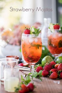 Strawberry Mojito Cocktail Recipe | Mojito Cocktails Drinks