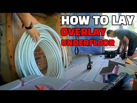 How to install an OVERLAY UNDERFLOOR HEATING system