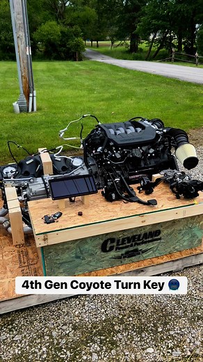 570K views · 6.7K reactions | We have another first here at Cleveland Power and Performance! Check out this nastyyyy 2024 Mustang 5.0L Manual Turn Key Pallet with only 4K MILES! This entire set up can be yours for $16,495. | Cleveland Power And Performance | Facebook