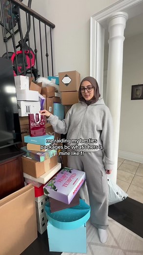 payback for her raiding my closet smh...