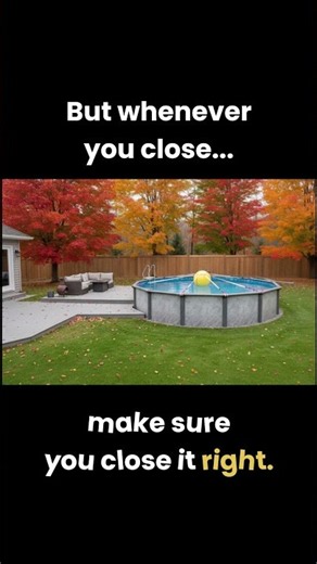 Closing Your Above-Ground Pool Soon? Watch This First! There's an easier way! | PoolTree System
