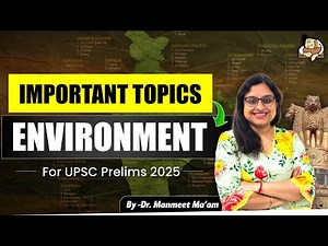 Environment Important Topics List PDF Download for UPSC Prelims 2025 Revision | Sleepy Classes IAS