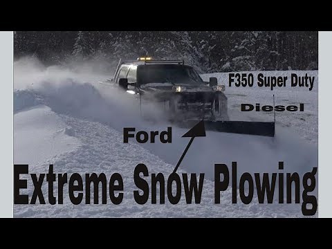 Extreme Snow Plowing