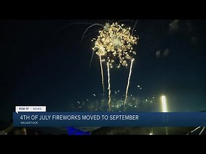 Saugatuck 4th of July Fireworks moved to September