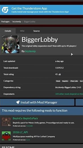 Lethal Company 20+ Player Mod #guide (Super Easy)