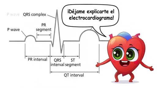 Electrocardiograma en el adulto o básico los intervalos: 1) Intervalo PR Qué es: desde el inicio de la onda P hasta el inicio del QRS. Qué refleja: conducción aurícula–nodo AV–His–Purkinje (tiempo de conducción AV). - Normal (adulto): 120–200 ms (0,12–0,20 s). - Claves clínicas: - PR prolongado → BAV 1º (o fármacos, aumento tono vagal, etc.). - PR corto (