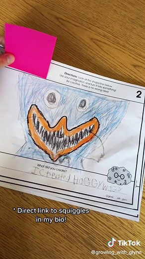 Creative Squiggle Art Ideas for Teachers and Students