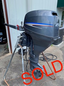 5.3K views | $2250 Clean Used 2006 Yamaha 25 HP 2 Cylinder...
