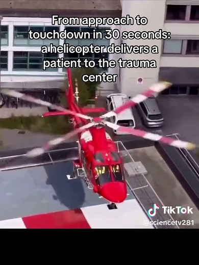 Helicopter Patient Delivery to Trauma Center in 30 Seconds
