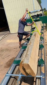 2.6M views · 3.3K reactions | Milling a big cedar log on a sawmill | The Dusty Lumber Co. | Facebook