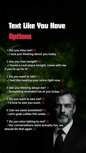 Text Like You Have Options | #datingtips#masculinity#highvalue
