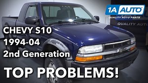 Top 5 Problems Chevy S-10 ZR2 Truck 2nd Generation 1994-2004